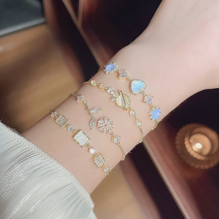 Wholesale Women's Sweet Zircon Bracelet