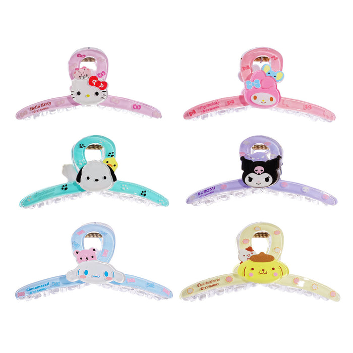 Wholesale Color Transparent  Grab Clip Cute Cartoon Hair Grab