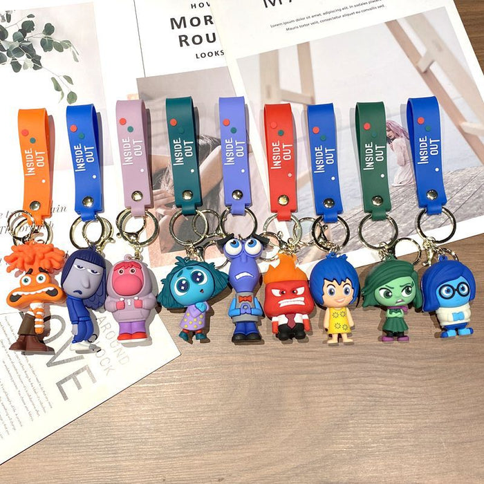 Wholesale Drip Glue Cartoon Doll Keychain JDC-KC-Gongz051