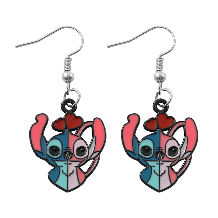 Wholesale Cartoon Cute Alloy Earrings JDC-ES-ShaoH008