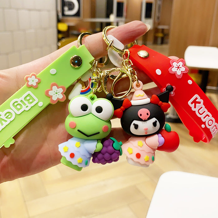 Wholesale PVC Cartoon Doll Keychain JDC-KC-NLu020