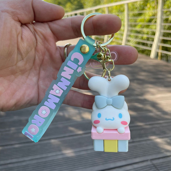 Wholesale Keychain pendant, cute cartoon backpack decoration, small gift