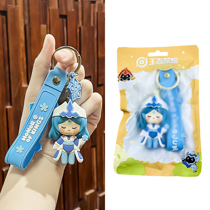 Wholesale Cartoon 3D Doll PVC Keychain JDC-KC-MingT052