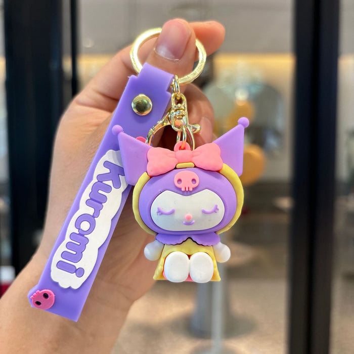 Wholesale Keychain Pendant Pvc Doll Couple Key Chain