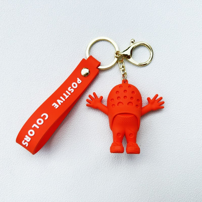 Wholesale PVC Cartoon Doll Keychain JDC-KC-WuYi197