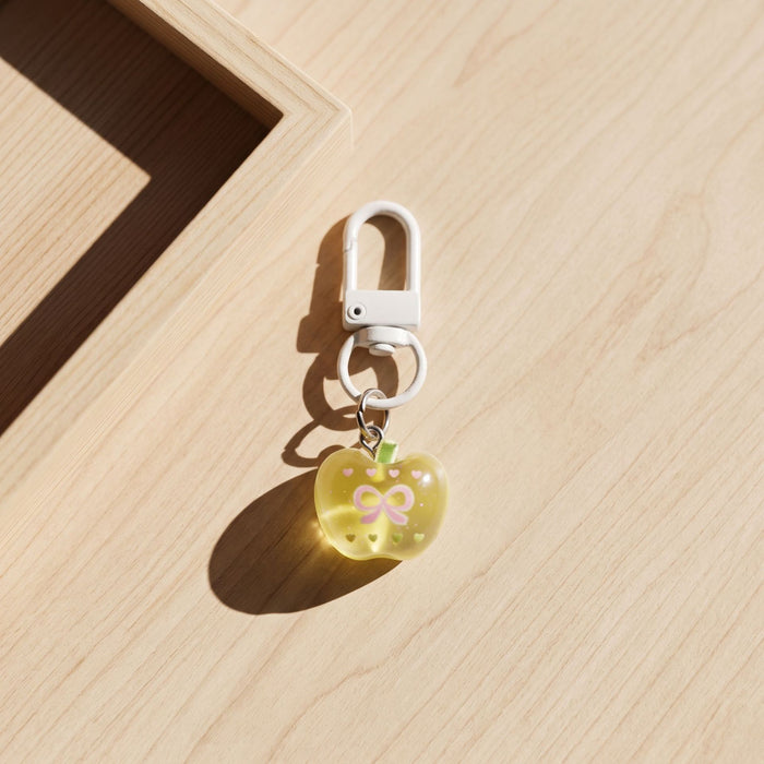Wholesale Sparkling Resin Star Keychain Pink Cute Cloud Design Fashion Accessory Gift