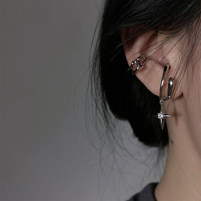 Wholesale Ear bone clip with niche design, versatile and personalized, no ear hole ear bone clip