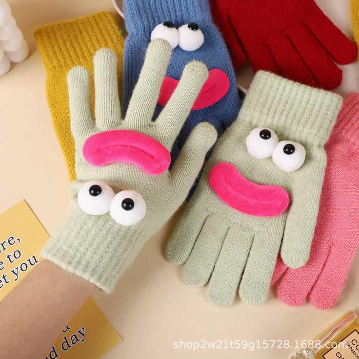 Wholesale Cute and Funny Winter Thickeneded  Gloves