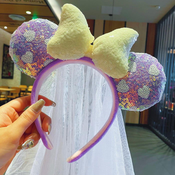 Wholesale hair accessories face wash cute funny mermaid cartoon headband headdress