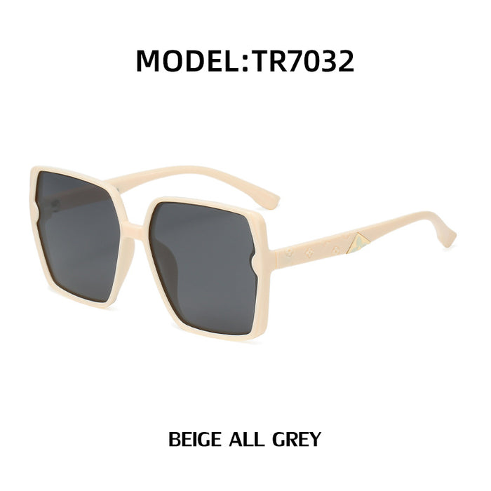 Wholesale TR Polarized Large Frame Sunglasses Fashion Sunglasses