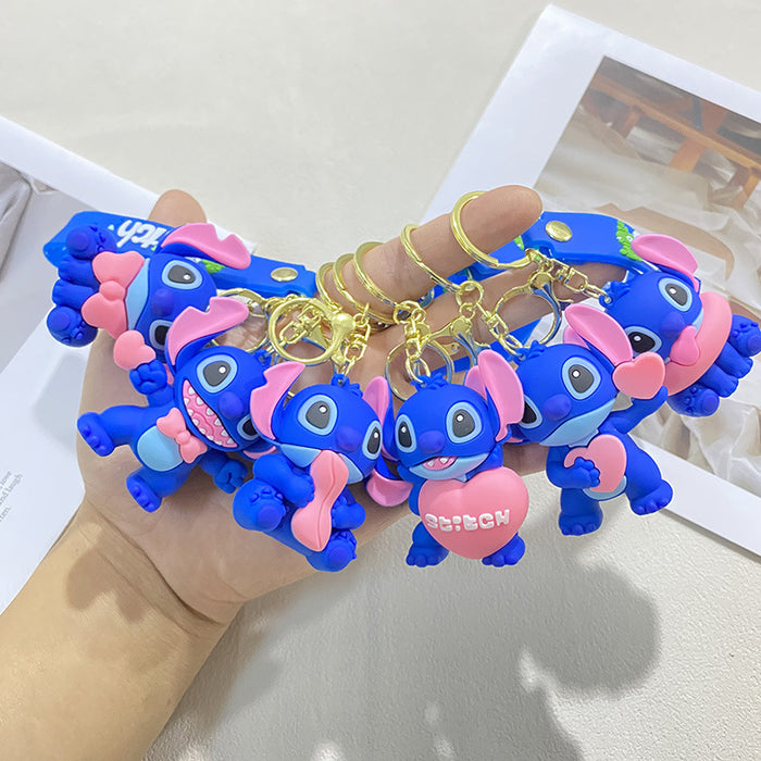 Wholesale Cute Cartoon Heart Keychain