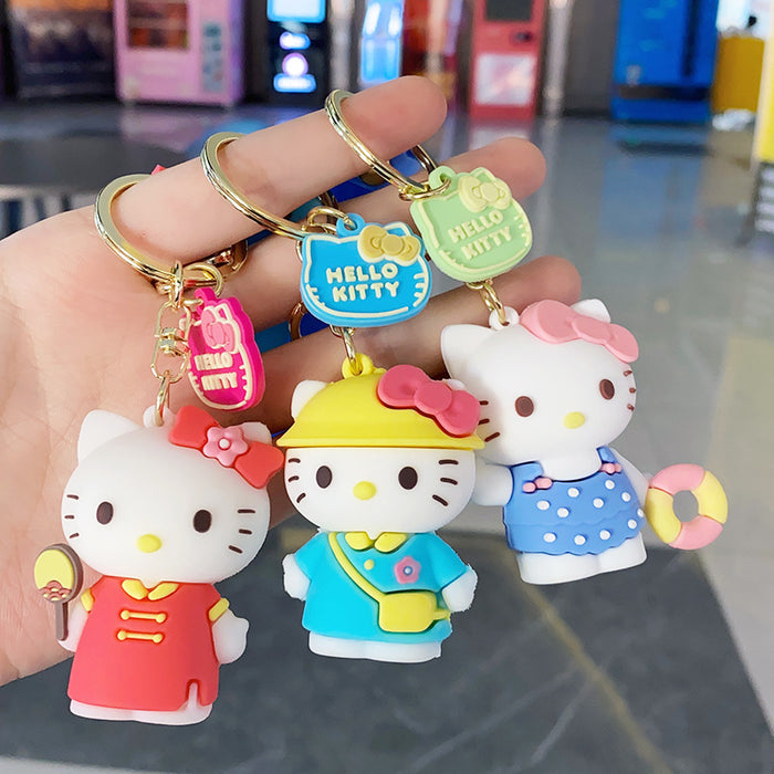 Wholesale PVC Cartoon Doll Keychain JDC-KC-NLu012