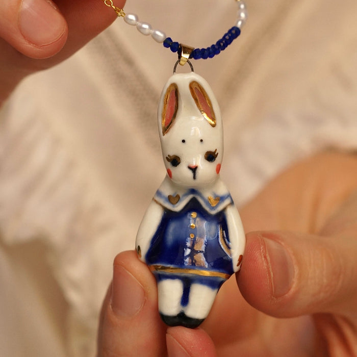 Wholesale Cute cartoon animal-shaped necklace
