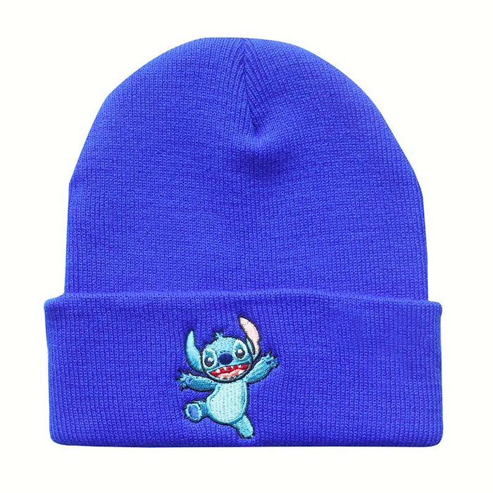 Wholesale Acrylic Cartoon Embroidery Knitted Beanie JDC-FH-LvH008