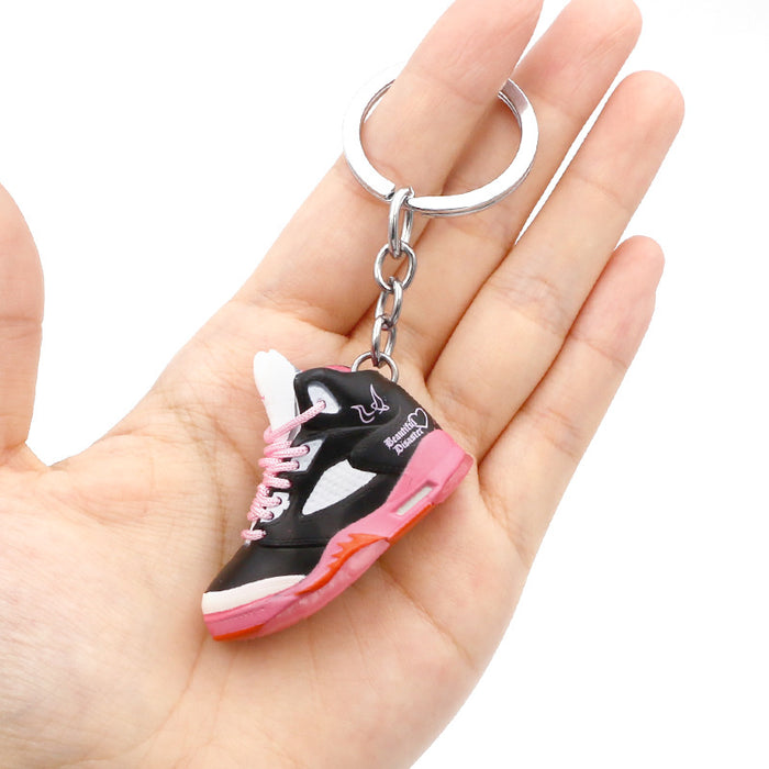 Wholesale PVC Shoe Model Keychain JDC-KC-QLPing003