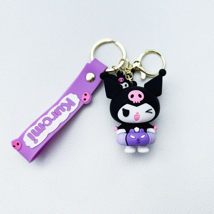 Wholesale PVC Cartoon Doll Keychain JDC-KC-WuYi027