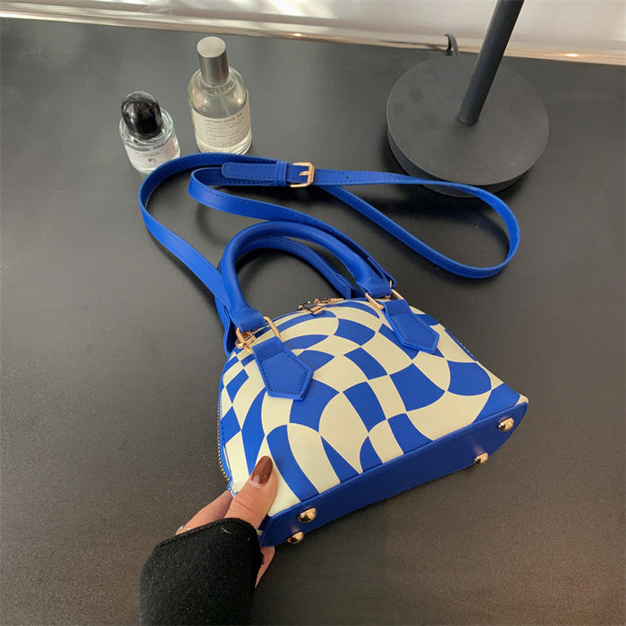 Wholesale Shoulder Bags PU Leather Crossbody Checkerboard (F) JDC-SD-LaiK003