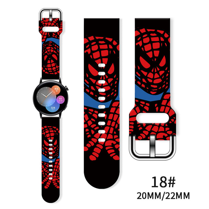 Wholesale Printed Tpu Watch Strap Wrist Strap JDC-WD-NuoQi050