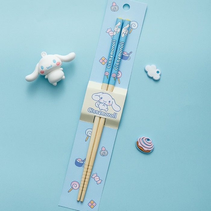 Wholesale Cartoon Bamboo Chopsticks for Baby Eating Training Chopsticks JDC-KW-XiaoM001
