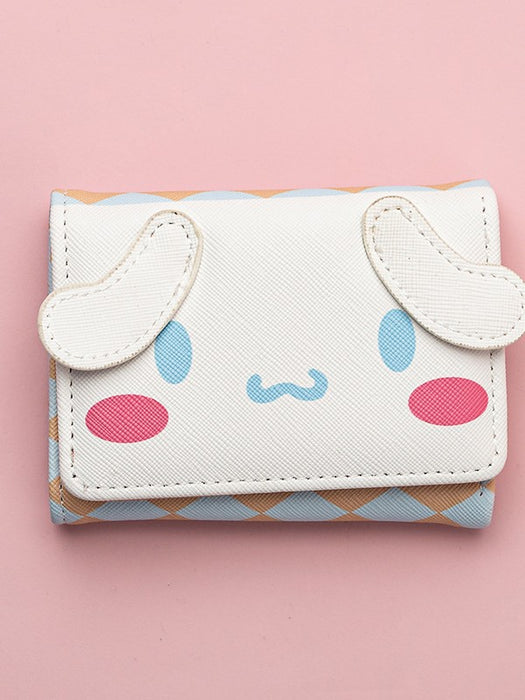 Wholesale Cartoon Cute Heart-Shaped Leather Coin Purse Everyday Wallet