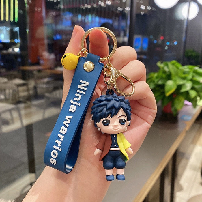 Wholesale Cartoon PVC Pig Keychain JDC-KC-JBao008