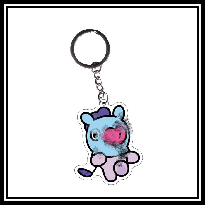 Wholesale Cartoon Acrylic Keychain JDC-KC-YunDuan002