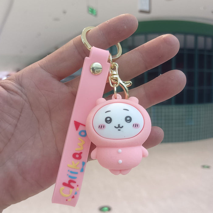 Wholesale PVC Cartoon Doll Keychain JDC-KC-KuangK017