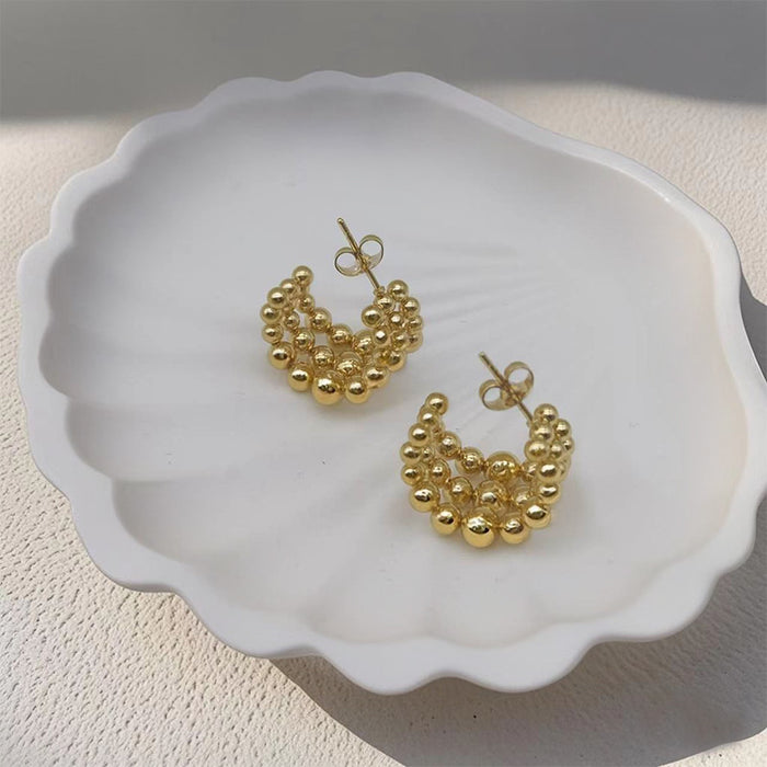 Wholesale Earrings, fashionable and high-end earrings, titanium steel earrings