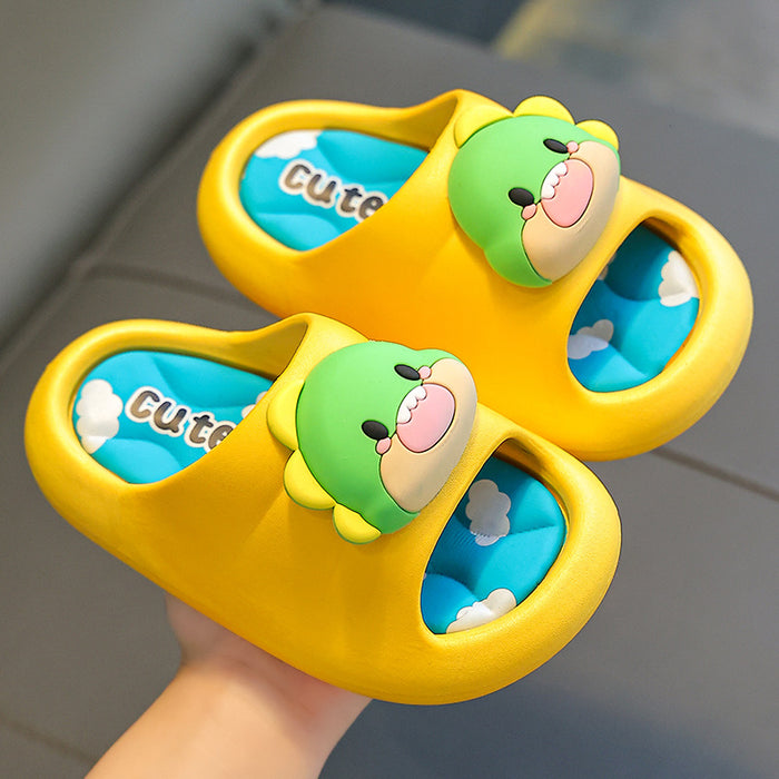 Wholesale  Kids Slippers Baby Boys Girls  Beach Sandals  Cute Cartoon Slippers