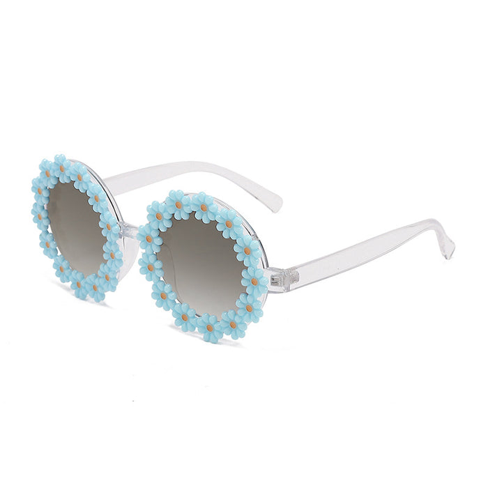 Wholesale Adult Daisy Sunglasses Cute Flower Sunglasses Sunflower Parent Child Sunglasses