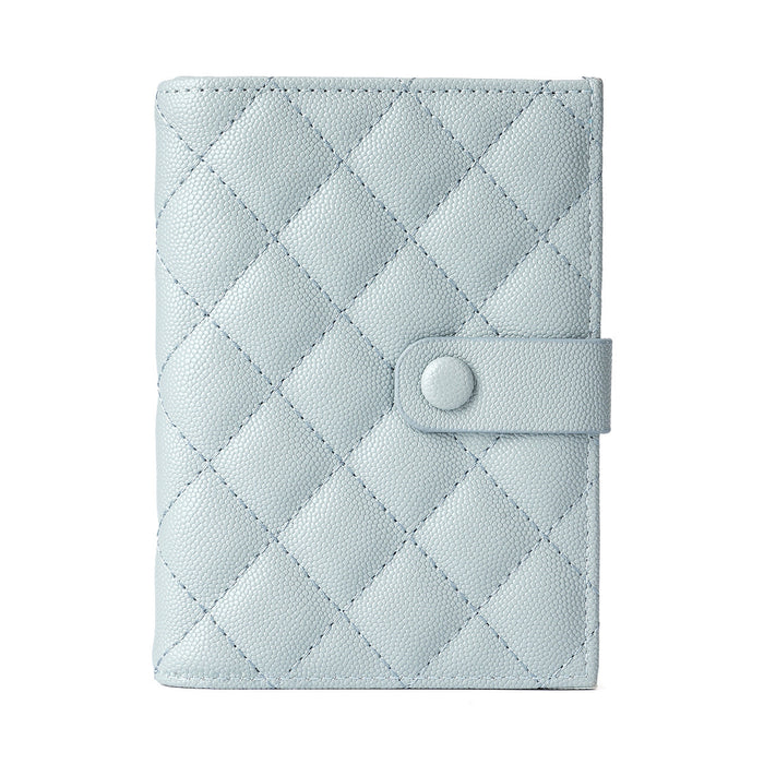 Wholesale Chic Style Black PU Passport Holder Wallet for Women Fashion Accessory Gift