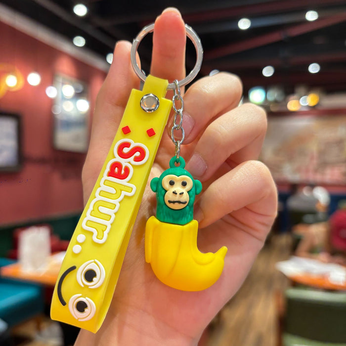 Wholesale Doll keychain pendant cartoon funny series keychain car keychain bag accessories