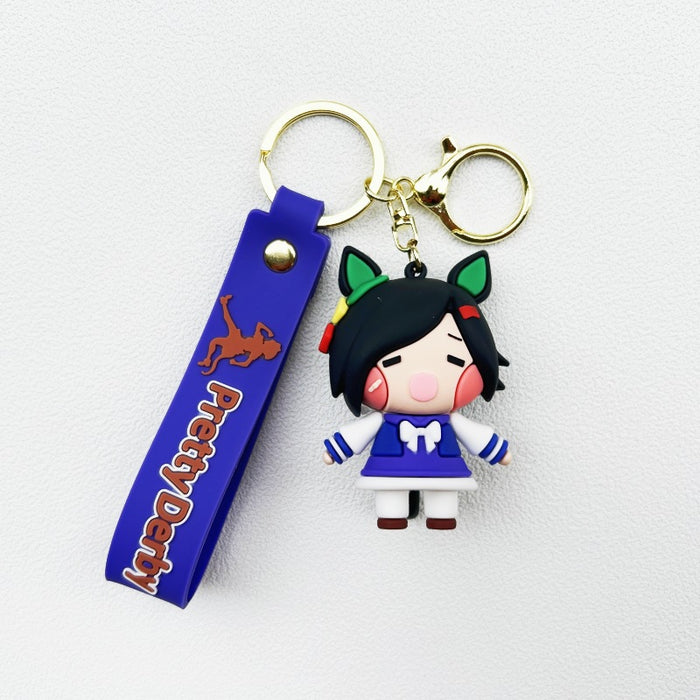 Wholesale Cartoon Doll Silicone Keychain (F) JDC-KC-Chucheng005