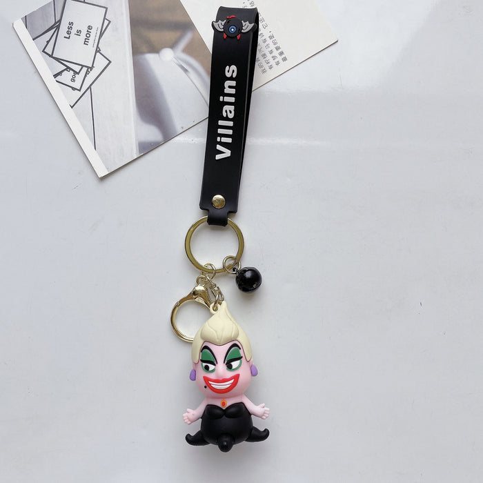 Wholesale Cartoon Doll Silicone Keychain JDC-KC-JuShu046