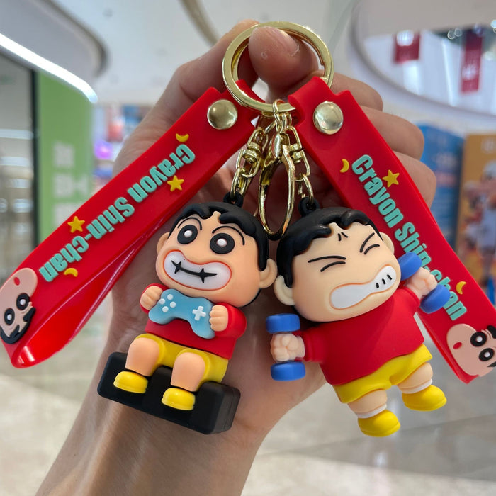 Wholesale Keychain Cartoon Doll Car Keychain Cute Couple Bag Pendant Pendant Small Gift