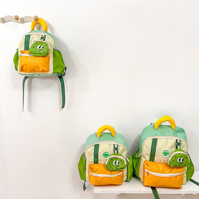 Wholesale Medium and Large small size Kindergarten Backpack Nylon Lightweight Schoolbag Boys' Universal Bag Clove Style Children's Bag