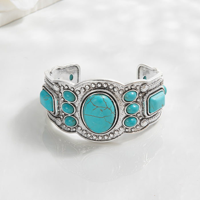 Wholesale Vintage Turquoise Ethnic Style Bohemian Bracelet