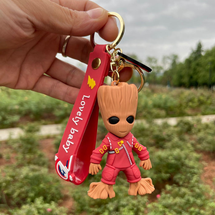 Wholesale Keychain Cartoon Doll Key Pendant Couple Small Pendant Keychain