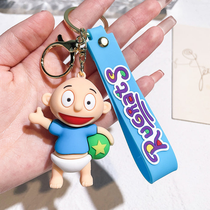 Wholesale cute cartoon character key chain  bag pendant
