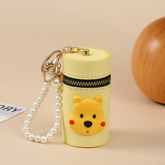 Wholesale PU Cartoon Coin Purse Keychain JDC-KC-YiK003