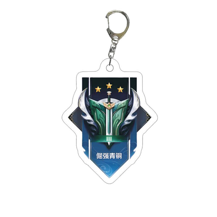 Wholesale Game-themed acrylic keychain accessory