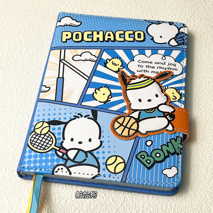 Wholesale 5pcs Magnetic Notebook Cute Cartoon Journal Student Notepad Hard Cover