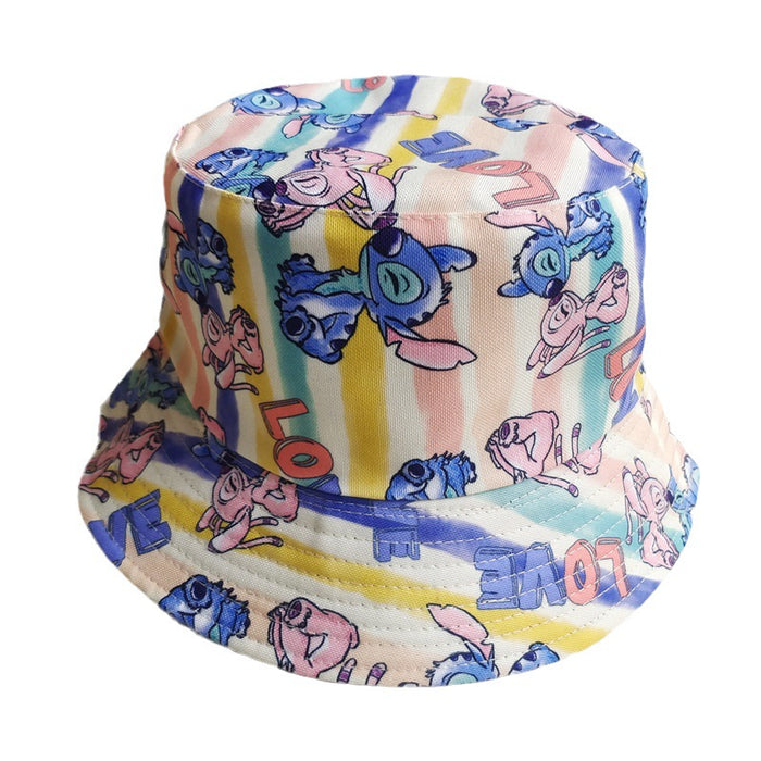 Wholesale Cartoon Print Cotton Bucket Hat JDC-FH-BoD017