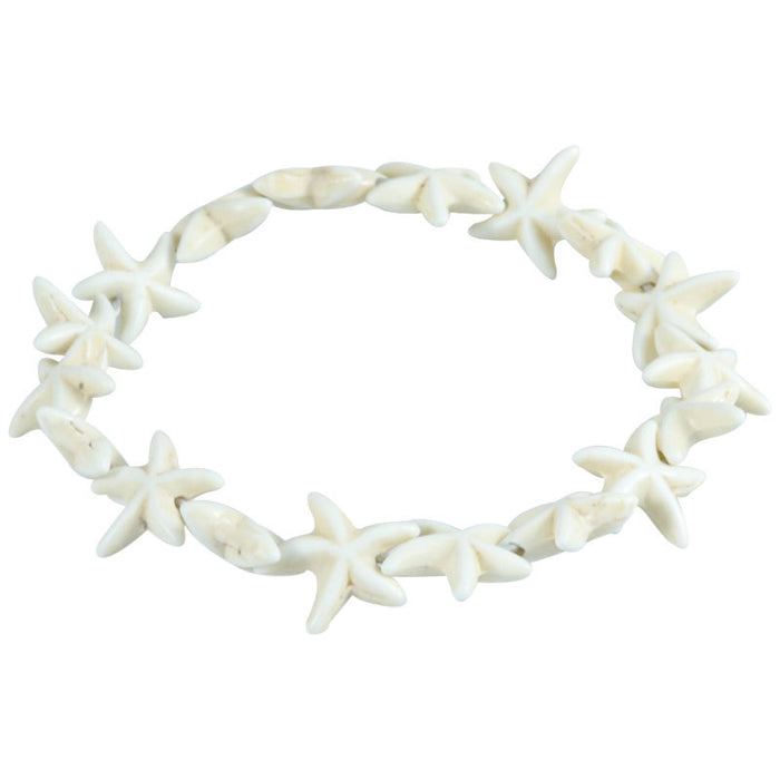 Wholesale summer starfish shell turquoise turtle ocean bracelet