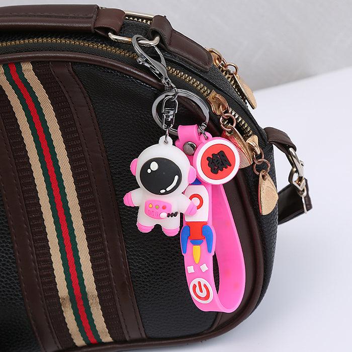 Wholesale Cute Cartoon Soft Rubber Doll Keychain JDC-KC-BoYue006