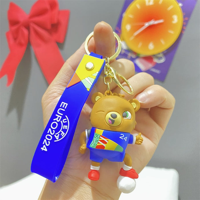 Wholesale PVC Cartoon Doll Keychain JDC-KC-WuYi265