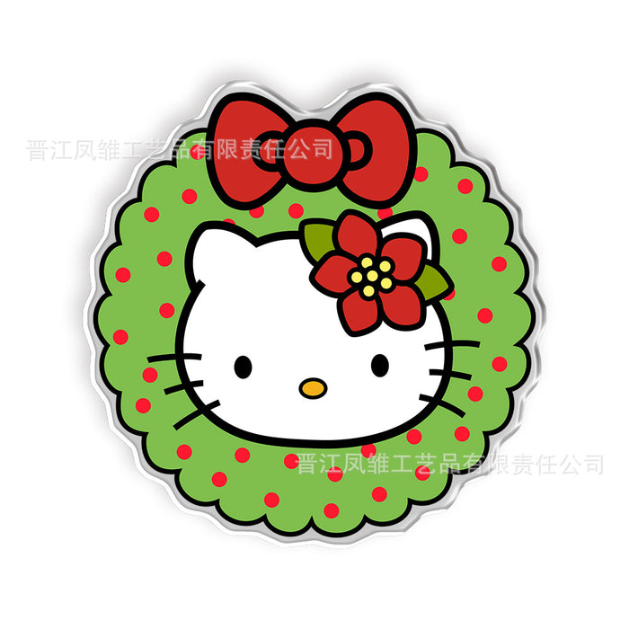 Wholesale 20pcs Cute cat acrylic Shoes Charms accessories