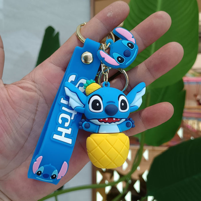 Wholesale Cartoon Silicone Doll Keychains (F) JDC-KC-YChaang015