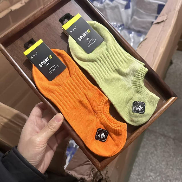 Wholesale Sports socks, boat socks, thin breathable short socks, cotton socks