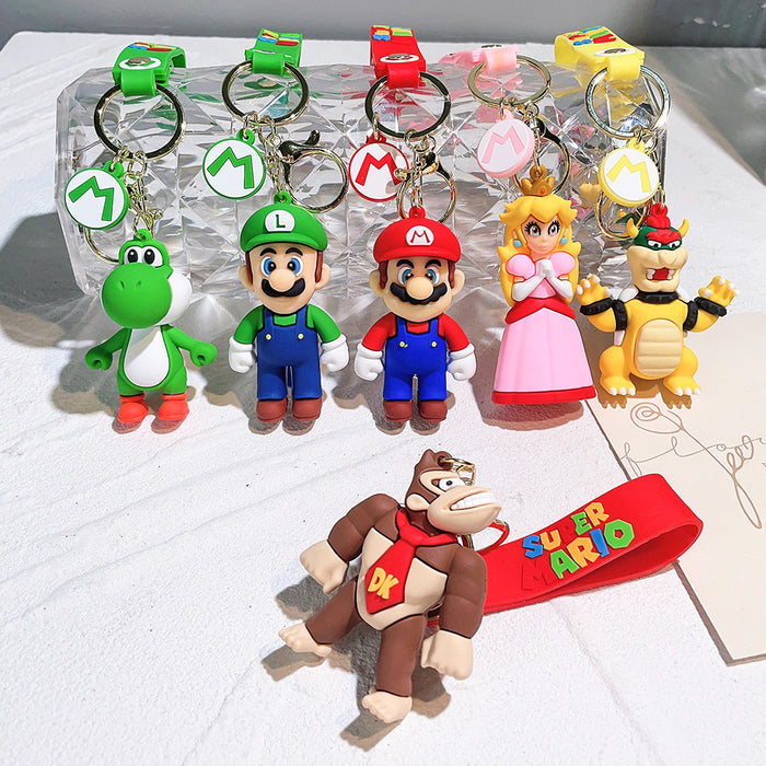 Wholesale Cartoon Silicone Doll Keychain JDC-KC-QiChao027